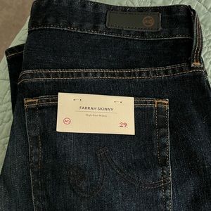 AG Farrah High Rise Skinny Jeans NWT